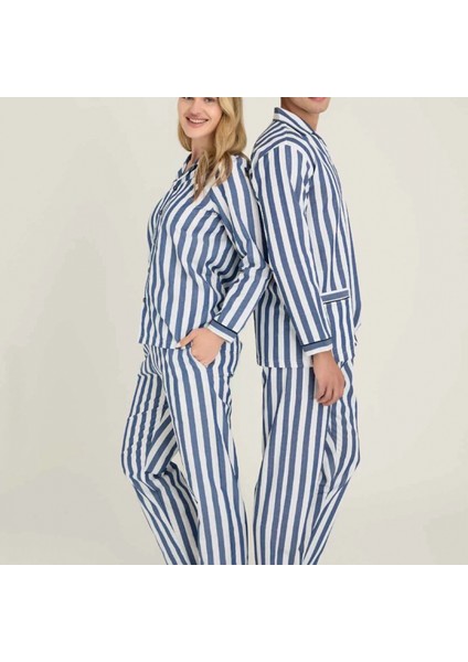 Mdb Freshness 4007 Kadın Uzun Kol Çizgili Gaffuriye Pijama Takımı fiyatları