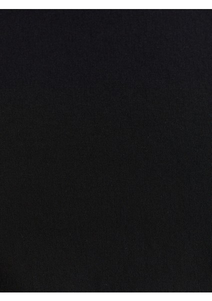 91518 Halter Yaka Midi Elbise-Siyah fırsatları