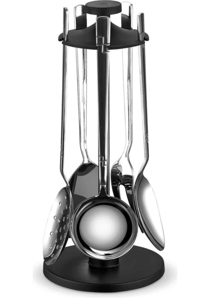 Çelik Alya Saten Servis Takımı, Renkli ve Şık, Askılı, Modern Tasarım