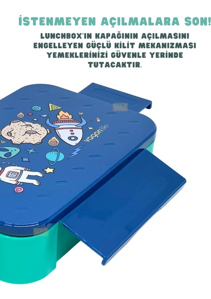 Bento 900ML Lunchbox Yeni Koleksiyon Tek Katlı 2 Bölmeli Pp Plastik Çocuk Sefer Tası Yemek Kutusu modelleri
