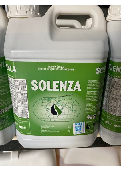 Solenza Solucan Gübreli Sıvı Organik Gübre