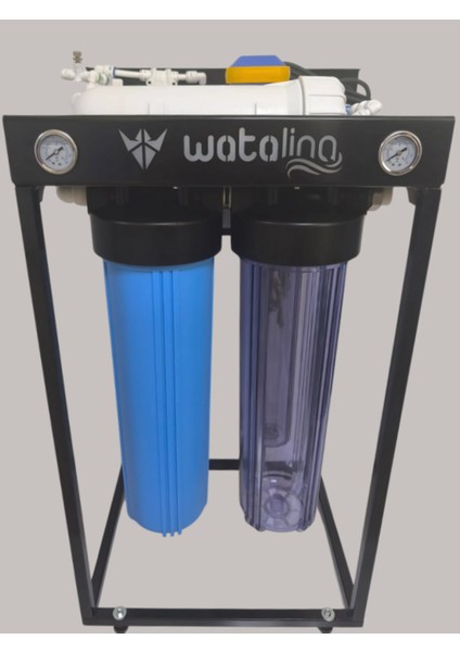 20” Jumbo Deiyonize Saf Su Arıtma Cihazı – 2500 Lt/gün Kapasiteli