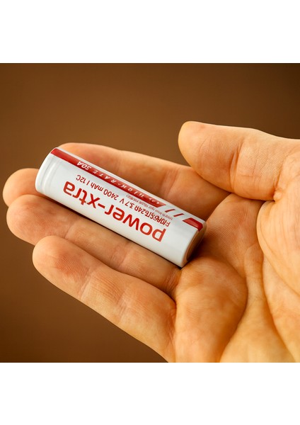 Kırmızı Gri Şarjlı Batarya Pil 3.6V 2400MAH Li-Ion Uzun Ömürlü Yüksek Kapasite Şarj Edilir PX18650 fiyatları