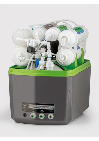 Lina Pro Pompalı Kapalı Kasa 2,2 Galon 8 Litre Nsf Onaylı Filtre Seti Evsel Su Arıtma modelleri