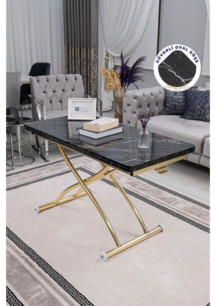 Juppo Üst Tabla Mdf Oval Köşe Alt Ayak Yuvarlak Gold Kaplama Dışa Kıvrım fiyatları