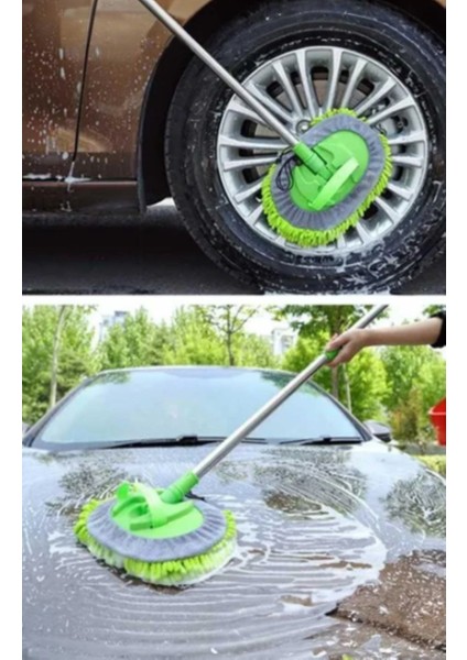 Oto Yıkama Temizleme Fırçası Mopu Mikrofiber Çok Fonksiyonlu Teleskopik fiyatları