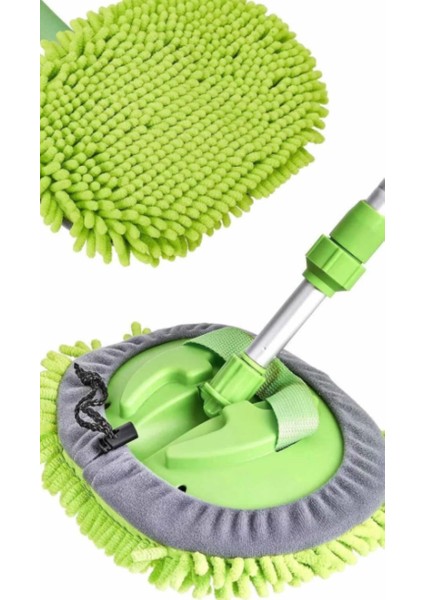 Oto Yıkama Temizleme Fırçası Mopu Mikrofiber Çok Fonksiyonlu Teleskopik modelleri