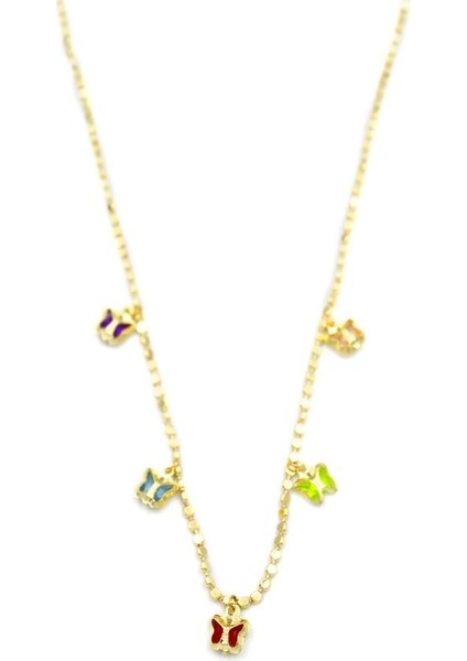 Ezme Zincir Charm Kolye - Altın fiyatları