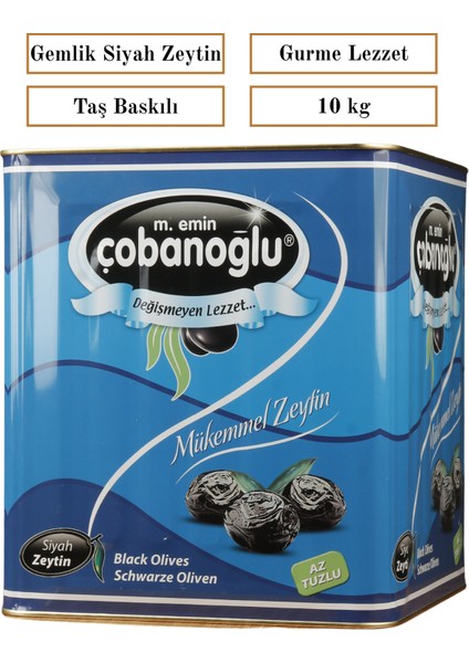 Çobanoğlu Gemlik Yağlı Sele Siyah Zeytin Kahvaltılık +Plus Lezzet fiyatları
