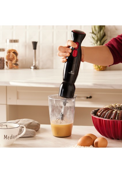 Pro-Multimax Mutfak Robotu 2000W Black Red fiyatları