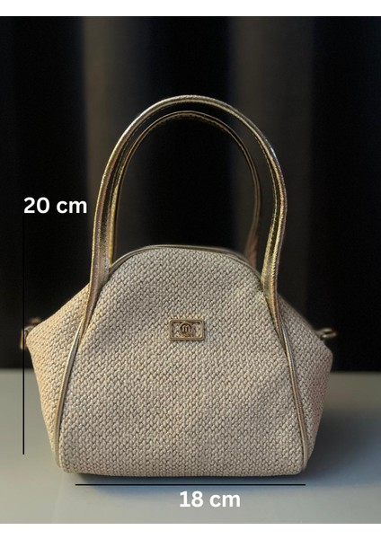 Armoni Hasır Mini El ve Omuz Çantası fiyatları