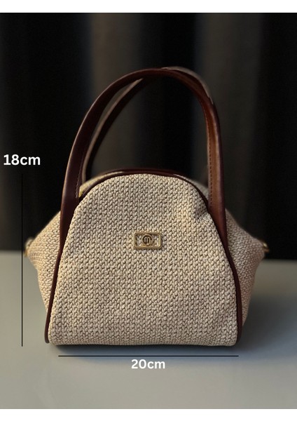 Armoni Hasır Mini El ve Omuz Çantası fiyatları