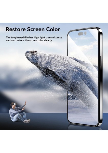 iPhone 17 / 17 Air / 17 Pro / 17 Promax Için Anti Static Temperli 9h Tam Kaplayan Darbeye Dayanıklı Ekrankoruyucu indirimleri