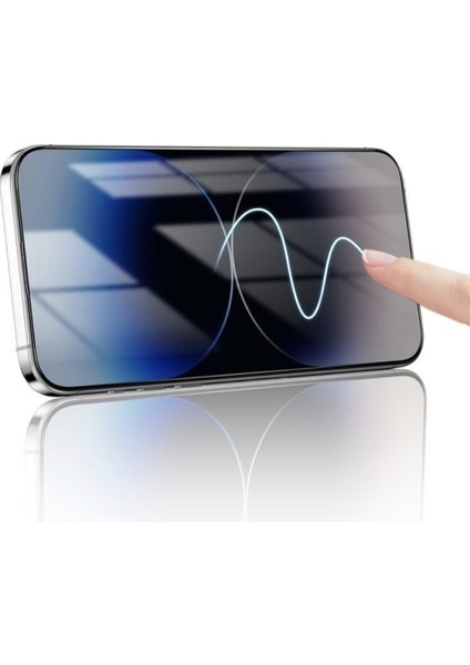 iPhone 17 / 17 Air / 17 Pro / 17 Promax Için Anti Static Temperli 9h Tam Kaplayan Darbeye Dayanıklı Ekrankoruyucu