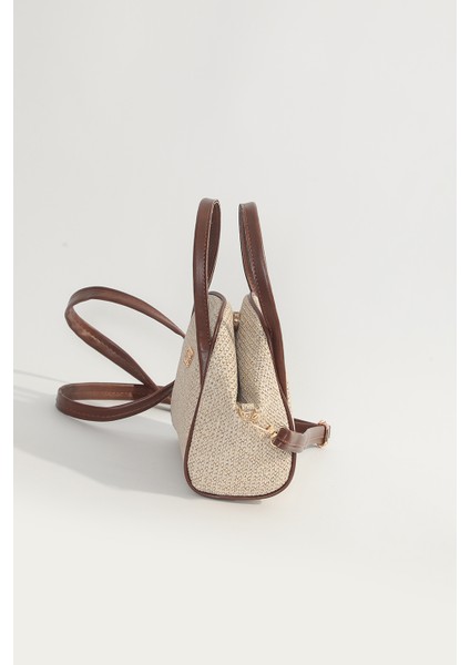 Armoni Hasır Mini El ve Omuz Çantası fırsatları