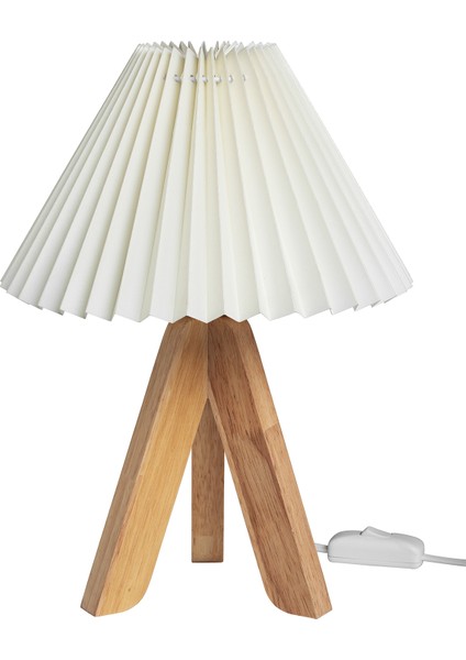 Ahşap Rino Abajur Ev ve Ofis Için Dekoratif Aydınlatma Lambası