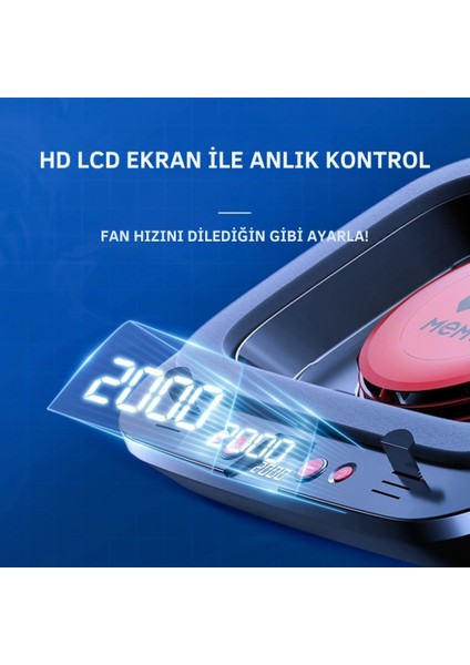 7 Kademeli Turbo Fanlı Rgb Laptop Soğutucu | 2400 Rpm Güçlü Soğutma | 14-19.3” Uyumlu Stand fırsatları