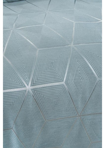 Verona 3 Parça Çift Kişilik Yatak Örtüsü Yeşil fırsatları