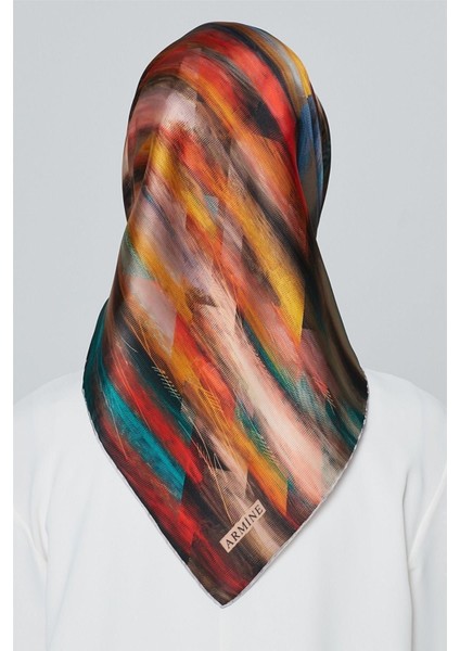 Nostalji Serisi %100 Twill Ipek Eşarp 8339D 32 fırsatları