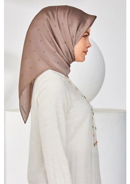 Nostalji Serisi %100 Twill Ipek Eşarp 8338D 34 modelleri