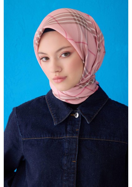 %100 Twill Ipek Eşarp 4122D 05