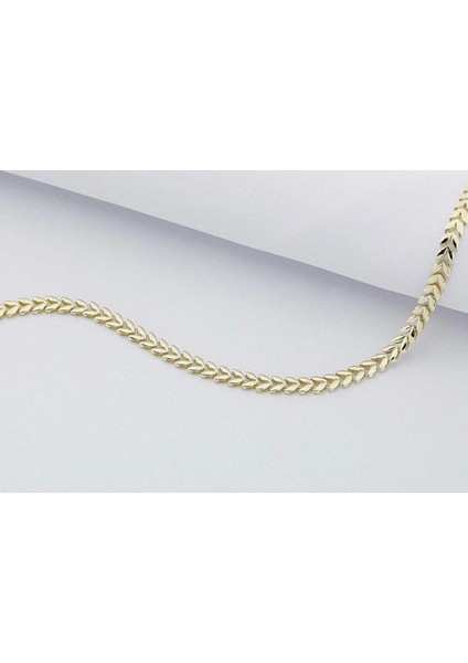 14 Ayar Yaprak Modeli Bileklik 2.93 Gr.