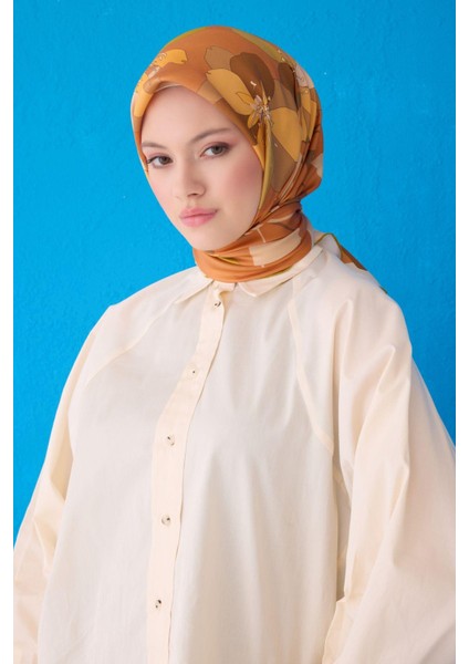 %100 Twill Ipek Eşarp 4100D 39