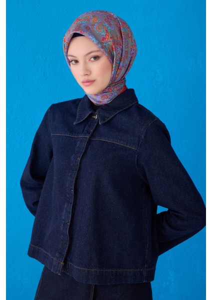 %100 Twill Ipek Eşarp 4101D 60 modelleri