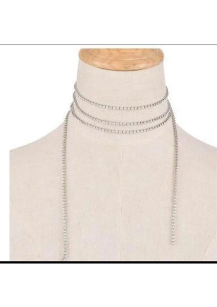 Parlak Taş Detaylı Uzun Kolye ile Şıklığınızı Tamamlayın