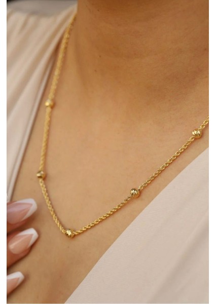 14 Ayar Halat Dorika Kolye 2.94 Gr.