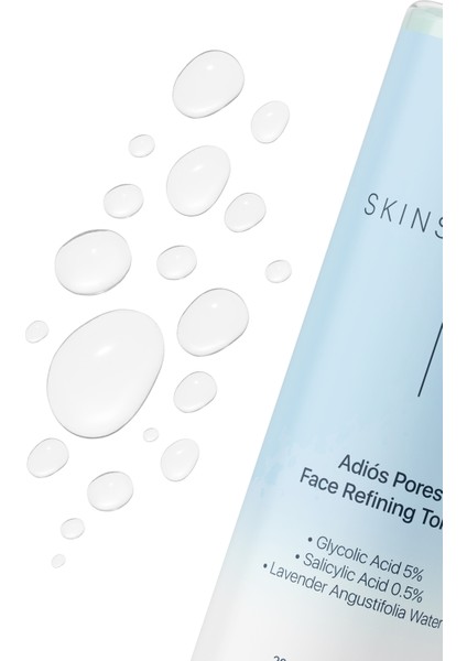 Adiôs Pores Face Refining Toner (Glycolic Acid 5%, Salicylic Acid 0.5) Gözeneklere Elveda Tonik fiyatları