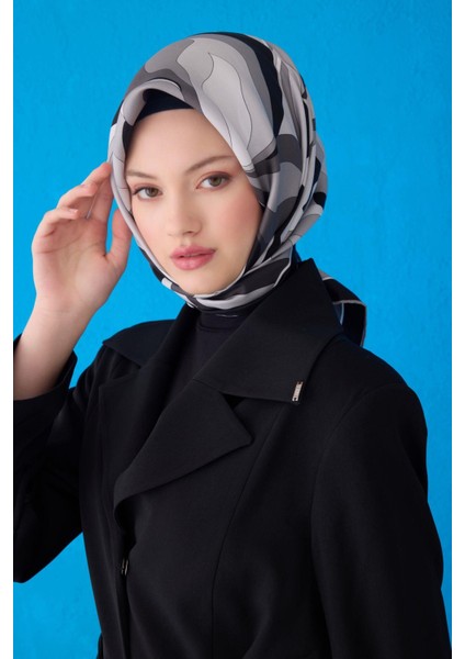 %100 Twill Ipek Eşarp 4108D 90