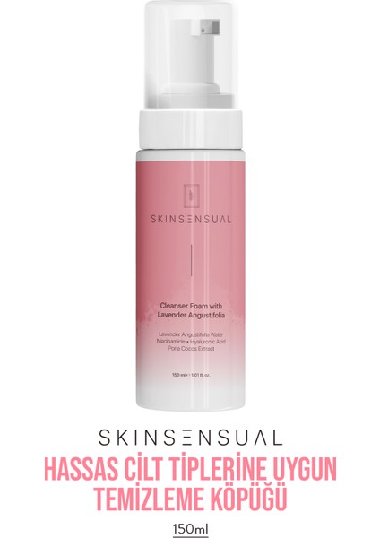 Cleanser Foam With Lavender Angustifolia Temizleme Köpüğü