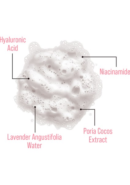 Cleanser Foam With Lavender Angustifolia Temizleme Köpüğü