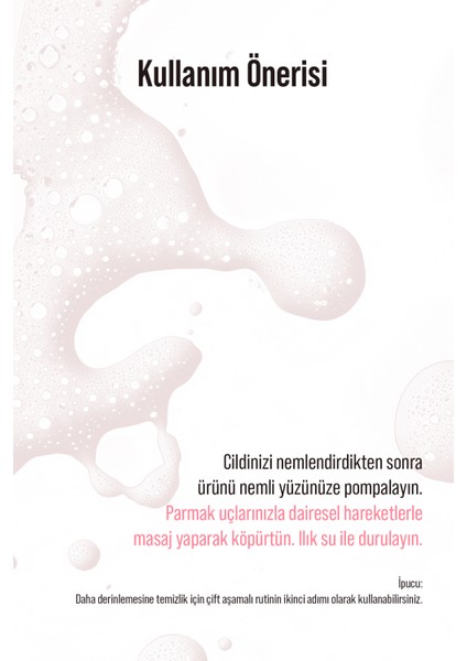 Cleanser Foam With Lavender Angustifolia Temizleme Köpüğü