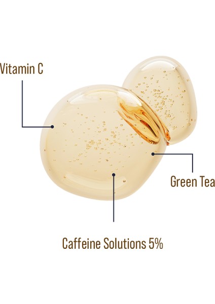Göz Altı Serumu 30 ml Aydınlık Görünüm için Kafein ve Vitamin C İçerir