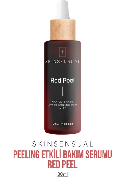 Red Peel Canlandırıcı ve Cilt Tonu Eşitleyici Kırmızı Peeling Serum 30 ml