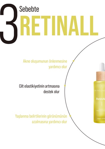 Retinall Retinoid İçeren Kusursuz Bakım Serumu 30 ml indirimleri