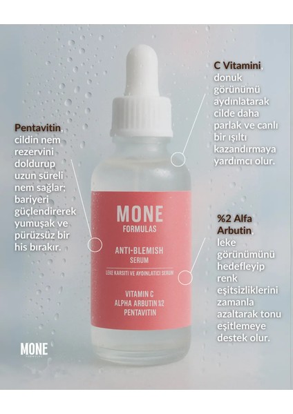 Mone Bright Drop – Leke Karşıtı ve Aydınlatıcı Serum indirimleri