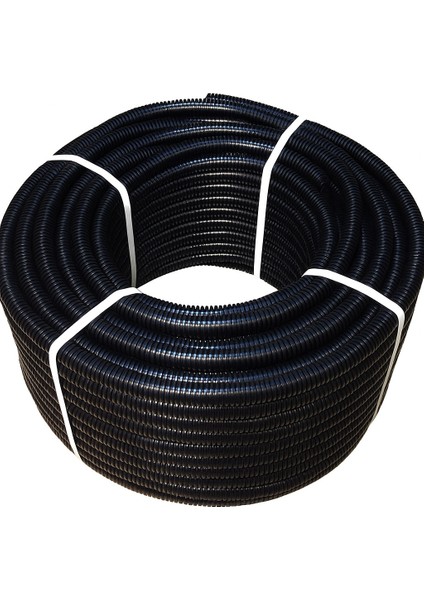 PG48 Polyamid Spiral Gri-Siyah 25MT