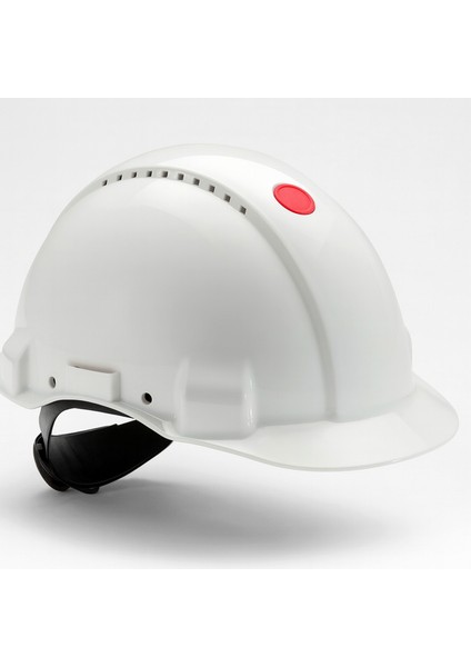 Beyaz Ayarlanabilir Havalandırmalı Baret Iş Güvenliği Şapka Inşaat Kaskı Koruyucu Başlık