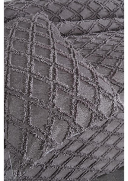 Vesya 3 Parça Çift Kişilik Pike Takımı Antrasit indirimleri