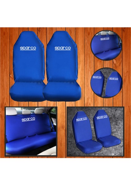 Renault Twingo Mavi Penye Yıkanabilir Esnek Kılıf Servis Kılıfı 4 Parça