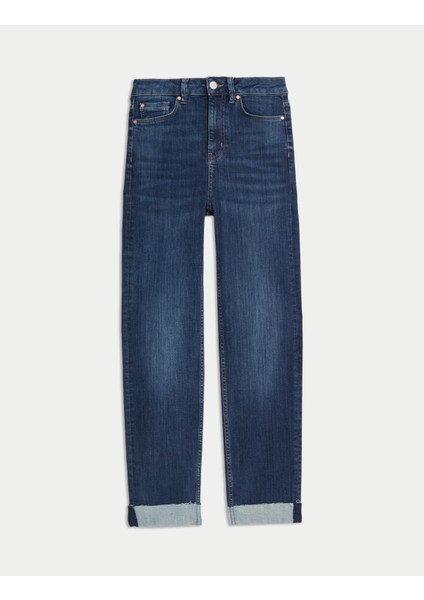 Harper Supersoft Yüksek Bel Jean Pantolon