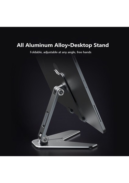 Masaüstü Tutucu Standı Ipad Pro 11 Tablet Samsung Xiaomi Huawei Tablet Standı Için Alüminyum Cep Telefonu | Telefon Tutucular ve Amp;Duruş (Yurt Dışından) modelleri