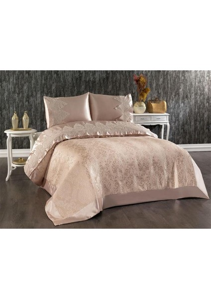 Çeyizdiyarı Fransız Güpürlü Lisbon Pike Takımı Bej fiyatları