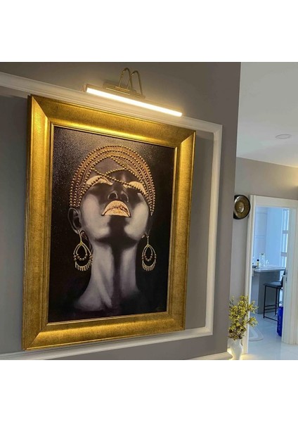 Flüt Aplik 35 cm LED Duvar Lambası 4000K Soft Beyaz