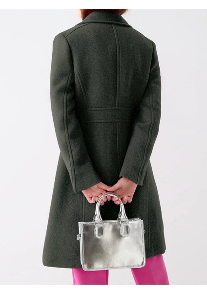 Dikiş Detaylı Tasarım Kaşe Kaban modelleri