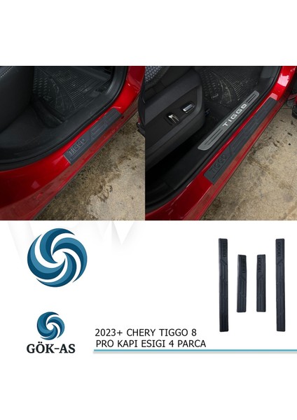 Tiggo Pro 8 Pro 2023+ Kapı Eşiği 4 Adet