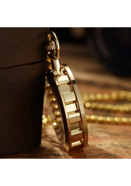 Köstekli Saat Kurmalı Sarı Renk 710031 fırsatları